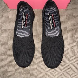 Skechers, Memory Foam Shoes, Black